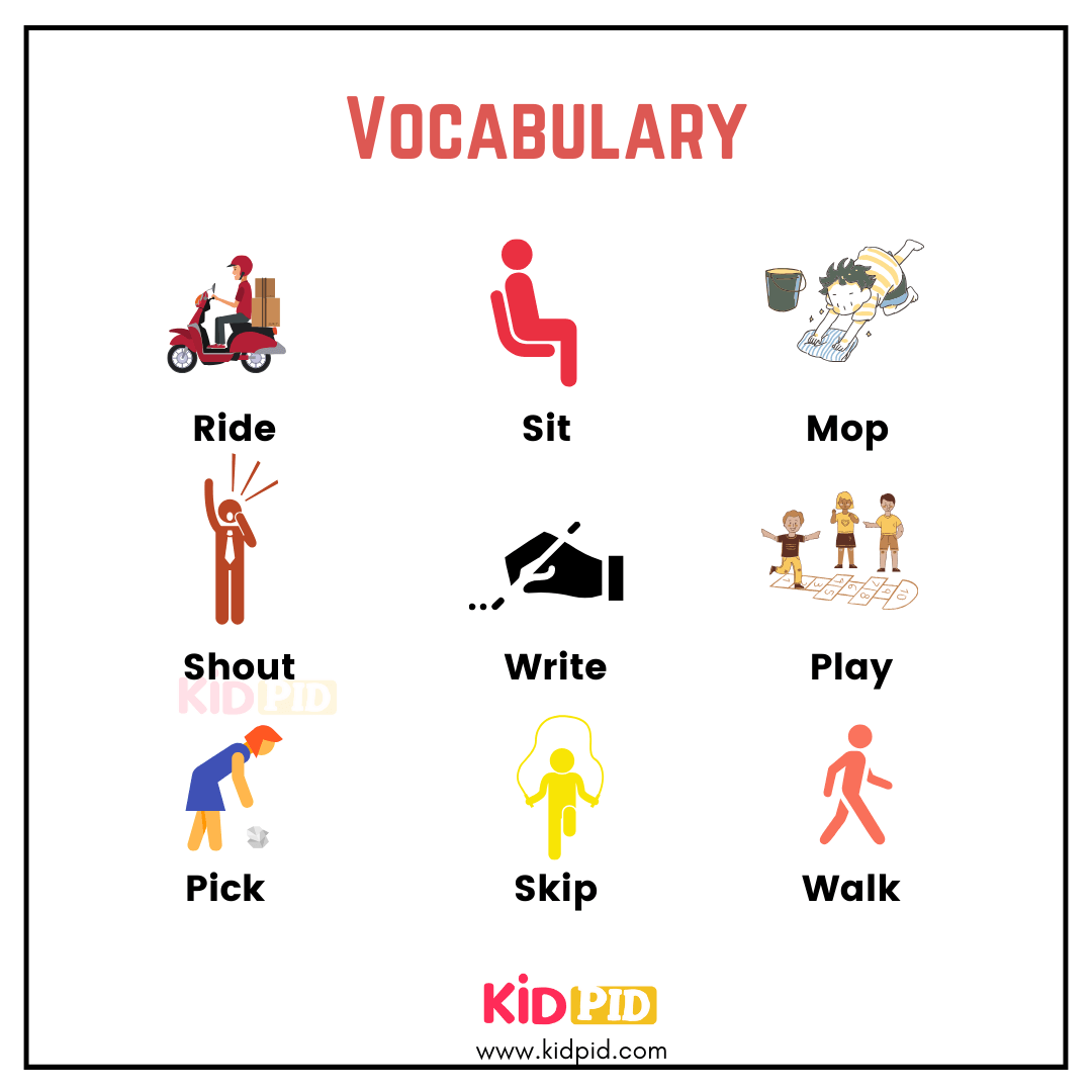 Basic English Vocabulary Words For Kids Kidpid