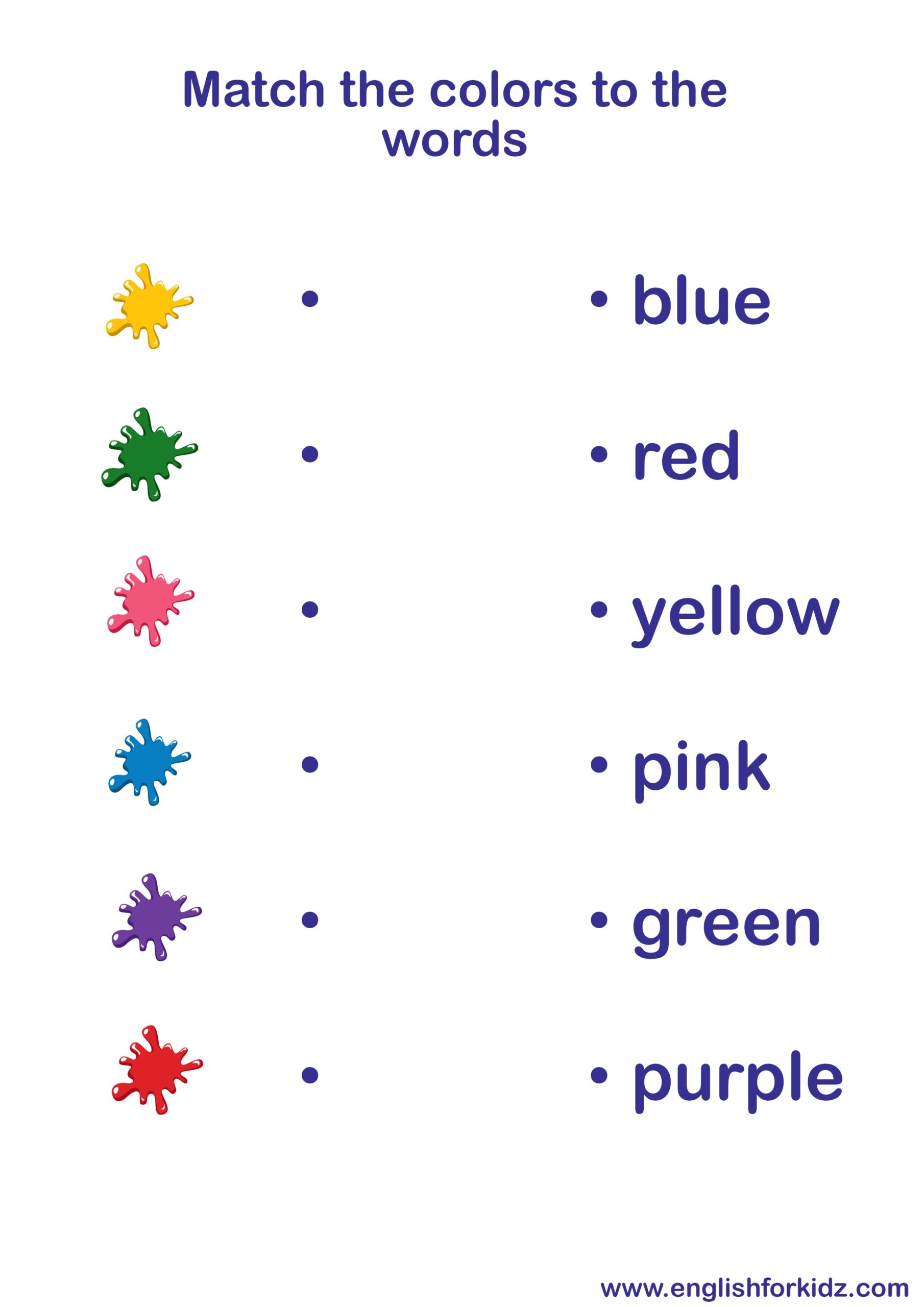 English Vocabulary Exercises Worksheets